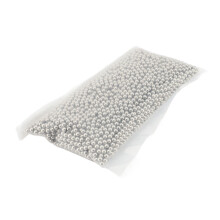 Round Jewelry Polishing Beads 3mm Stainless Steel for Burr Removal & Shaping