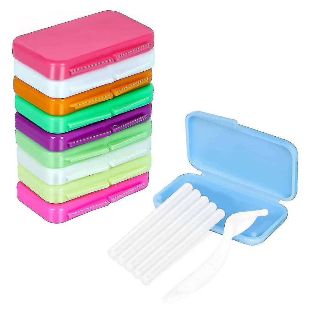 10 Pack Braces Wax Dental Wax For Braces Aligners - Food Grade