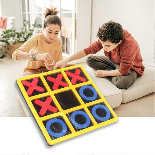 1Σετ Tic-Tac-Toe Ανταγωνιστική Δεξιότητα Σύνδεση Γονέων-Παιδιών EVA Kids Tic-Tac-Toe Παιχν 2
