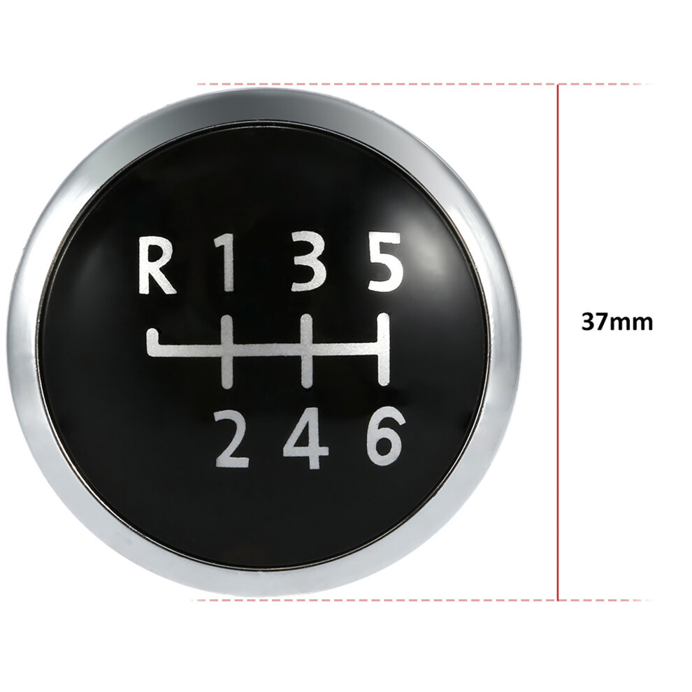 6 Speed Gear Knob Badge Emblem Vw T5 03-10 7293282970458