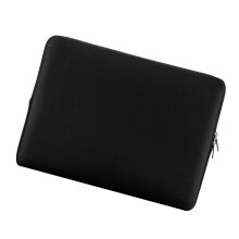 Ultrabook Laptop Cover 13 inch Soft Zipper Sleeve Lightweight Black