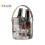 Light Luxury Handheld Basket Convenient Handle Wide Opening Durable Space-saving Transparent Wine Pot Snacks Dry Fruit Plate 1