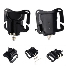Camera Waist Belt Buckle Quick Strap Mount for DSLR Cameras, Black