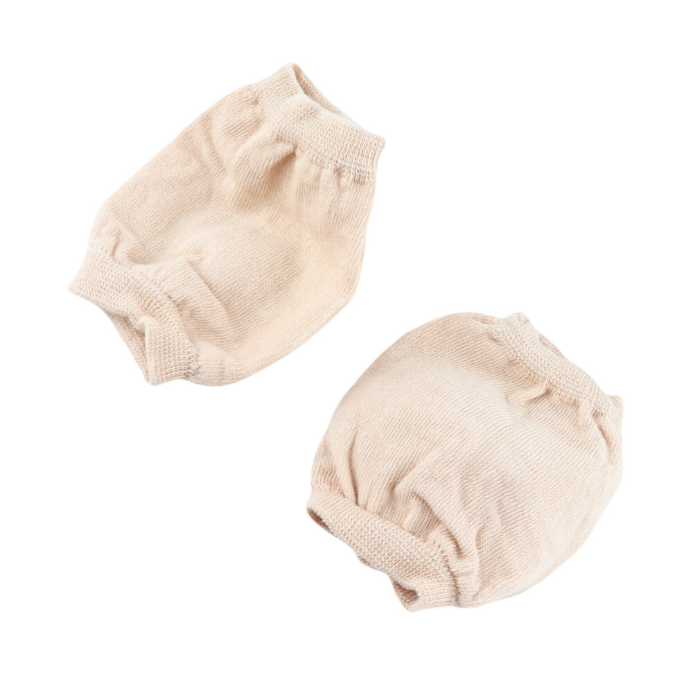 4 Pairs Moisturizing Heel Socks Gel Spa Foot Care Toeless Socks