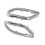 Gloss Chrome Exhaust Tip Trim for Mercedes 13