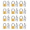 12 Pack Mini Padlock Small Padlock Solid Brass Locks with 3 Key for Luggage Lock,Backpack,Gym Locker Lock,Suitcase Lock 1