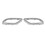 Gloss Chrome Exhaust Tip Trim for Mercedes 16