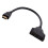 HDMI 1x2 Splitter Cable 30cm Black 7