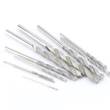 10pcs Diamond Tipped Drill Bit Set 0.8‑4.0mm for Glass Tile Stone