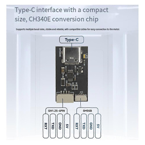 USB an seriellen Anschluss, USB-zu-ART CH340 Modul-Flashing-Upgrade-Board, Interface-Board, Debugging-Version, 3-Pin 1