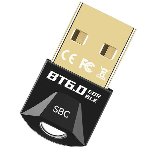USB Bluetooth 6.0 Adapter USB Dongle AAC Decoder Wireless Music Audio Receiver Sender für PC-Maus Tastatur 1