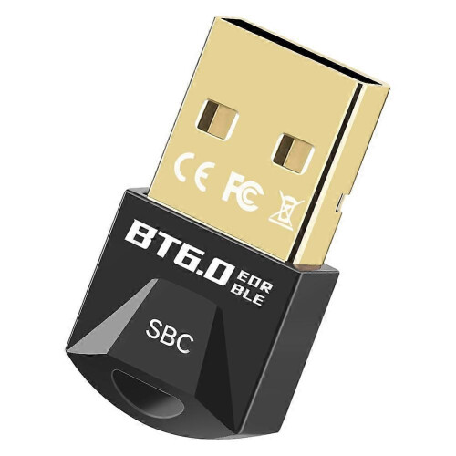 USB Bluetooth 6.0 Adapter USB Dongle AAC Decoder Wireless Music Audio Receiver Sender für PC-Maus Tastatur 2