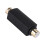 S-Video-Männchen-zu-RCA-Weibchen-Composite-Videoadapter Steckadapter, Mini-DIN 4-PIN-Kupplungs-Verlängerungsadapter 2