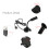 USB Desktop Microphone, 360 Adjustable, Noise Filtering, Black 5