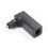 1Pcs Toslink 90 Degree Optical Audio Cable Adapter Αρσενικό σε Θηλυκό Ορθή γωνία 360 Περιστρέφει PC TV DVD Ste 1