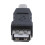 USB-Druckeradapter Typ A, weiblich – Typ B, männlich, schwarzsilberner Ton 3