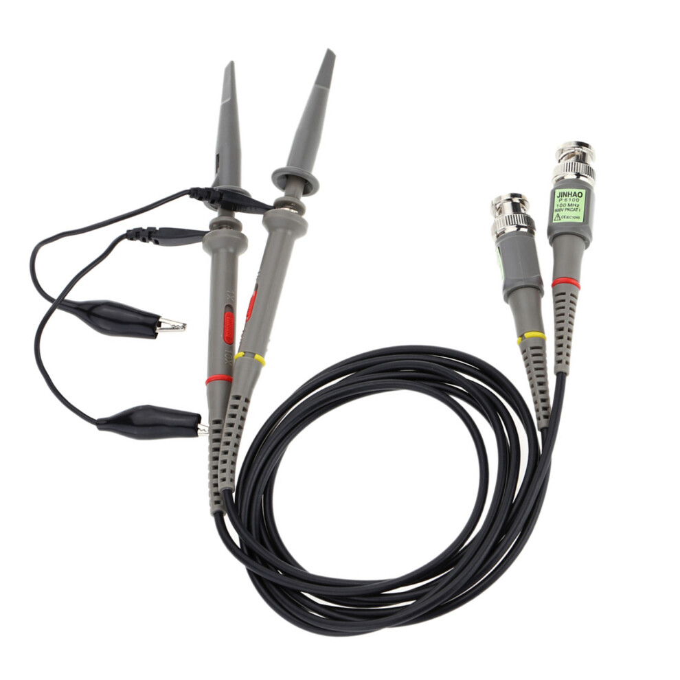 P6100 2x 100MHz Oscilloscope Probe 1X/10X