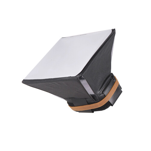 Portable Mini Flash Softbox Kit for DSLR, 12x10cm, Black/White 1