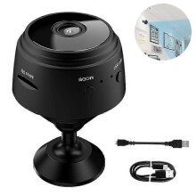 Mini-Sicherheitskamera mit magnetischem Stand und 1080P-HD-Auflösung für umfassende Abdeckung