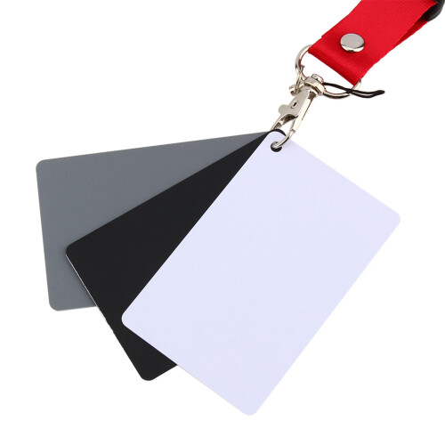 Photography 18% Grey Card Set White Balance 2