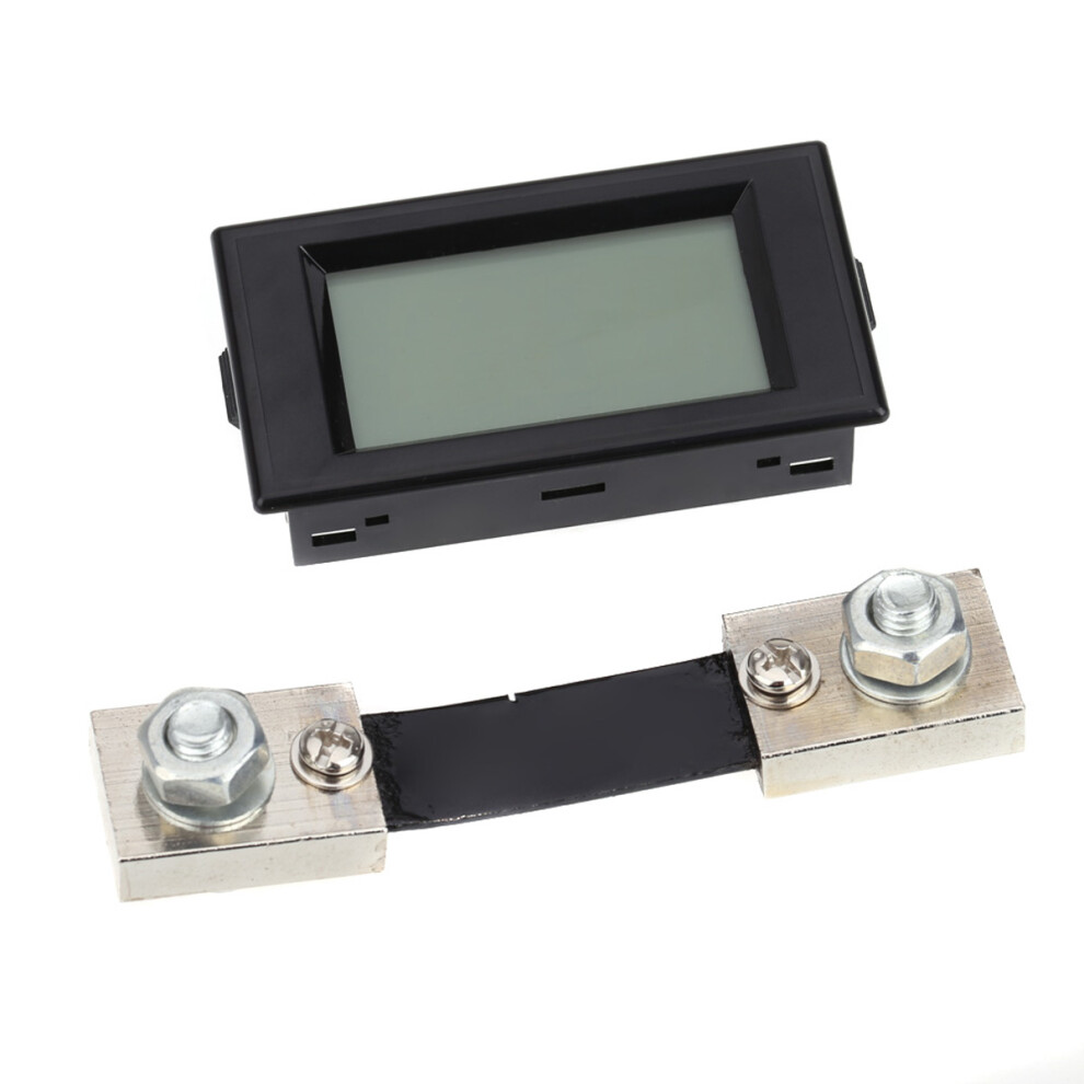 Lcd Dc 100A Digital Amp Meter With Blue Backlight, 75Mv Shunt 4961393095638