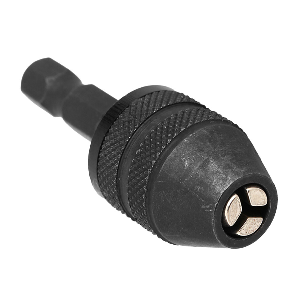 Drill Bit Chuck Converter 1/4In Keyless Hex Shank Rapid Change 0.3Â3Mm 5021393097168