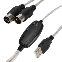 USB MIDI Cable Converter for PC Keyboard