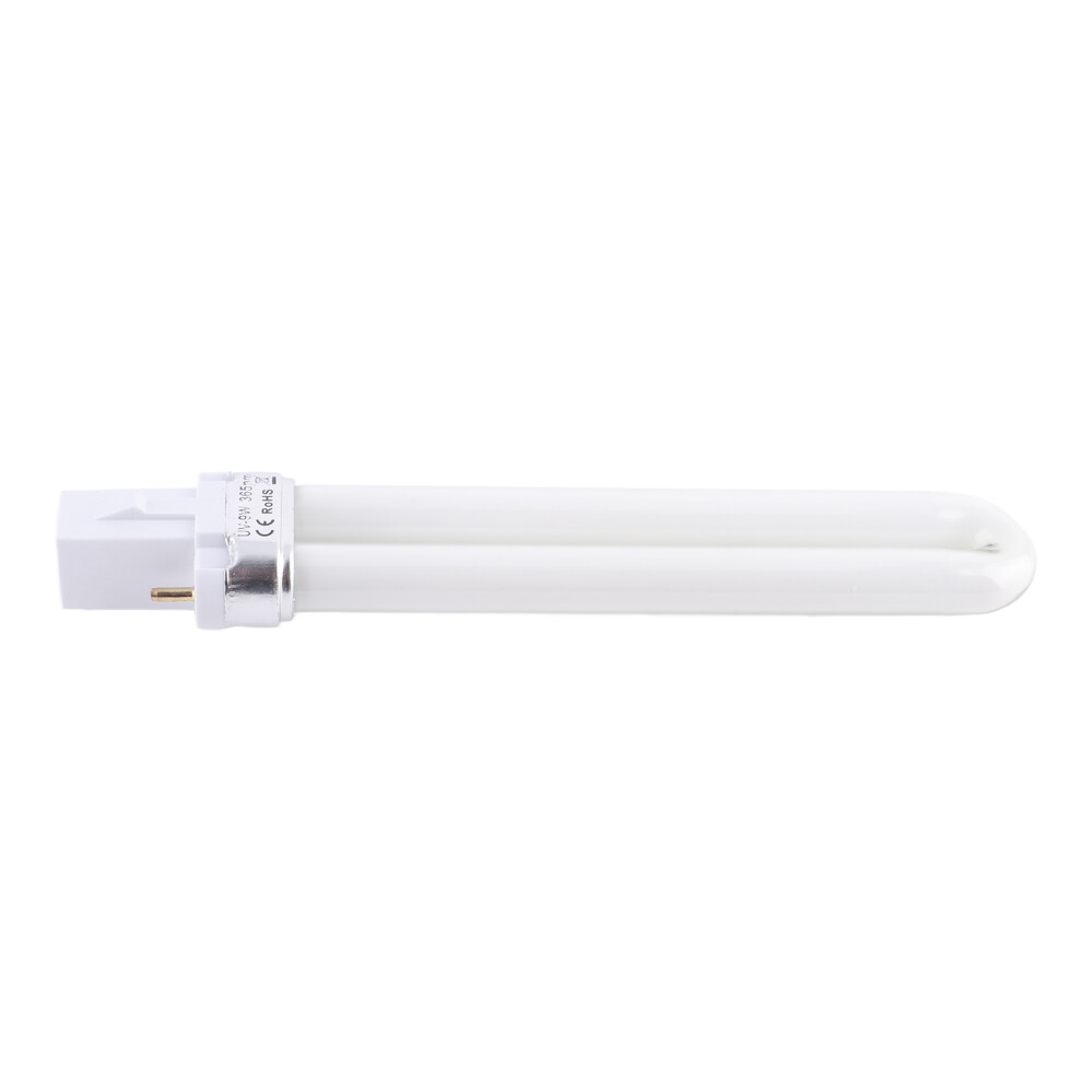 Light 9W Uv Nail Lamp Bulb U-Shaped Replacement For Gel Dryer, Durable