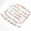 Painted Model People (1:75) 100pcs OO Scale Train Passenger Figures 4