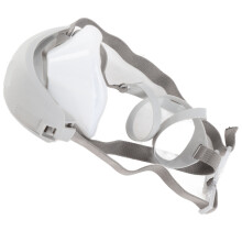 Anti-Dust Gas Mask for Welding & Spray Painting, Gray, Soft Plastic
