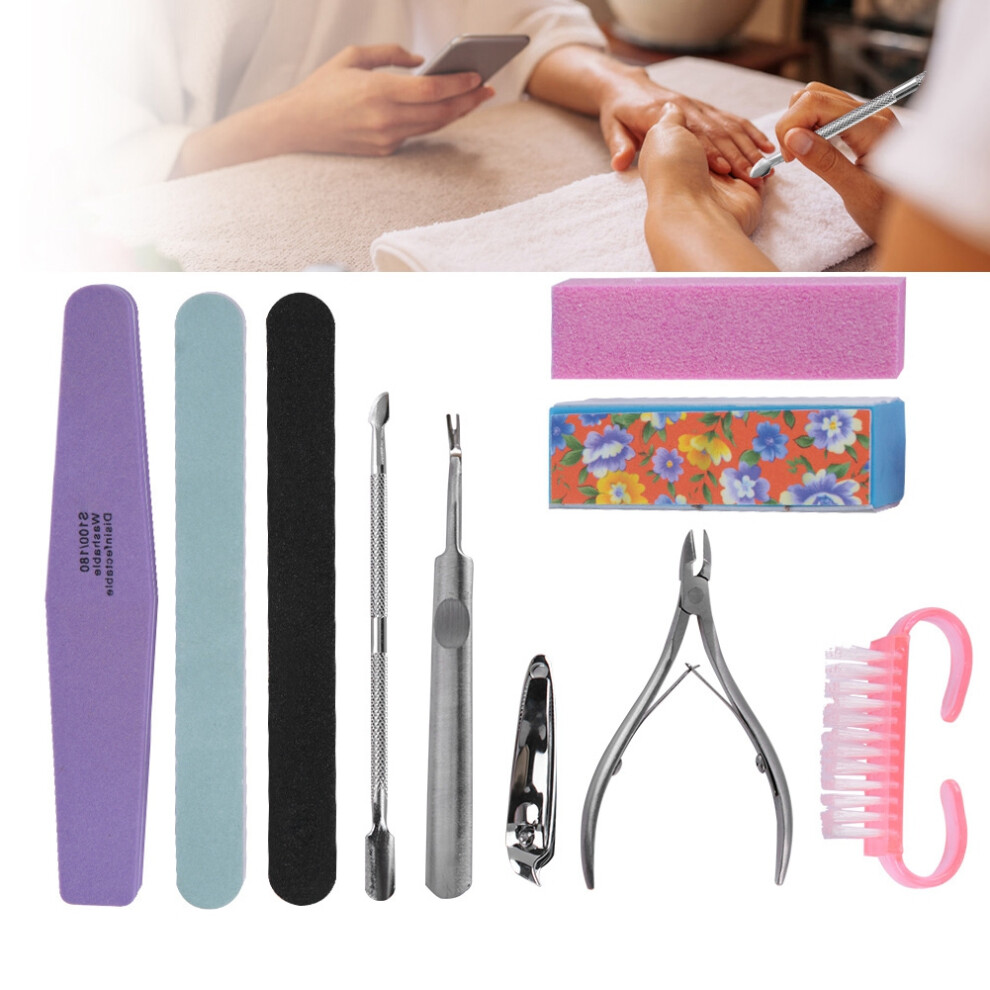 10Pc Nail Buffer & File Set