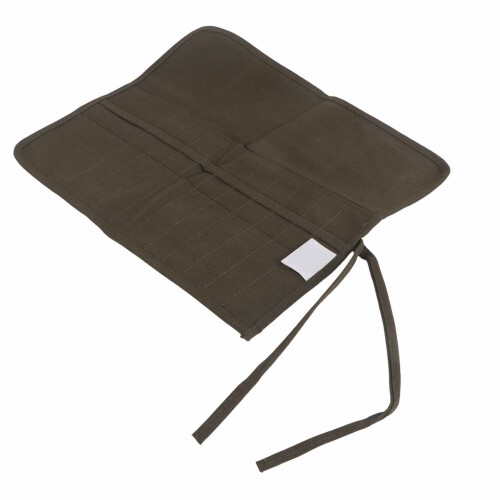 22 Pocket Canvas Brush Roll Up Holder