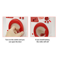 Kids Playhouse Household Toy - Washing Machine for Educational Fun & Play