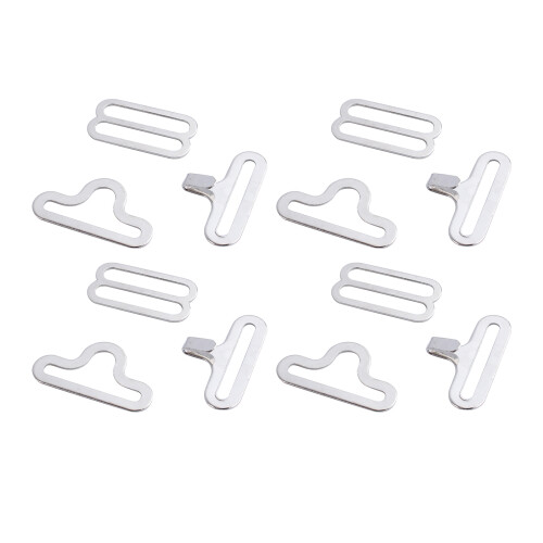 Adjustable Copper Bow Tie- Hook Fastener Set - Rust-Free for DIY Neckties UK 1