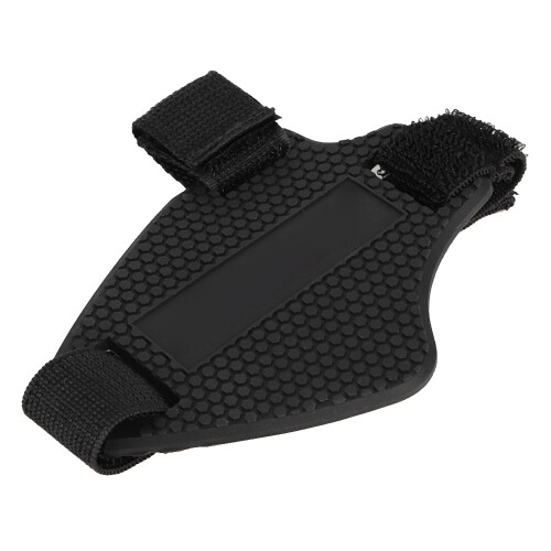 Rubber Motorcycle Gear Shift Shoe Protector Cover Black Universal