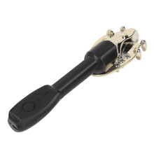 Electric Back Scratcher 45cm Extendable Effective Itch Relief Back Body Scratch Massage Tool for Home Travel Black