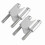 30mm Aluminium Handbar Riser Clamp 1