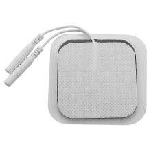 20 Stück Elektrodenpads für Tens Digitale Therapiemaschine, selbstklebend wiederverwendbar mit 2 mm Stecker für Tens