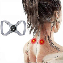 Smart Posture Corrector, Ultraschall Ferninfrarot, tragbares, beruhigendes Körpermodell, Halsgerät, Halsakupunkte, Lymphvity-Massager.