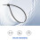 100 Pcs 150 x 1.8mm Câble Électrique Attache Wrap Nylon Fixation Noir 4