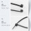100 Pcs 150 x 1.8mm Câble Électrique Attache Wrap Nylon Fixation Noir 5