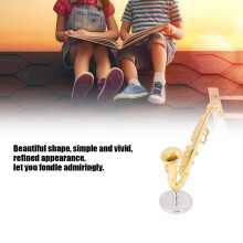 1:12 Puppenhaus Mini Saxophon Deko