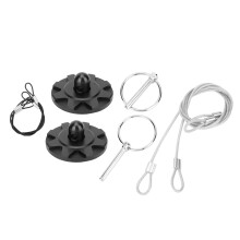 Universal CNC Aluminum Hood Pin Lock Kit – Durable, Easy Install, Fits Most Vehicles