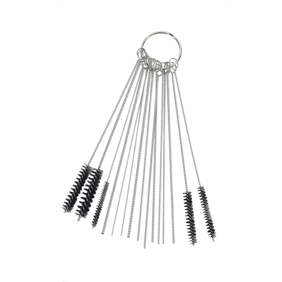 Carburetor Carbon Dirt Jet Cleaner Tool Kit 10X Cleaning Needles With 5X Brushes 6935161789836