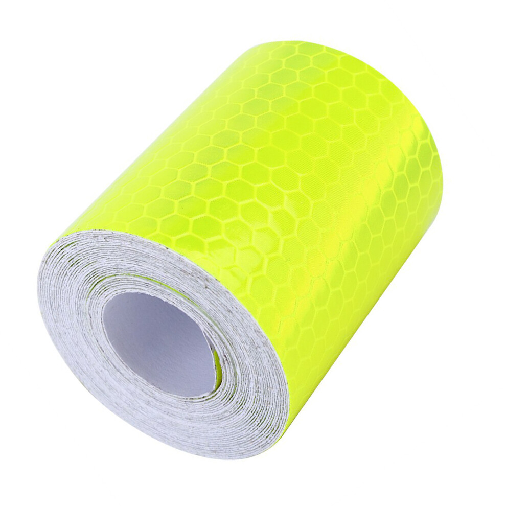 Vehicle Safety Wall Sticker 300Cm Fluorescent Reflective Warning Tape Roll 4921393104495