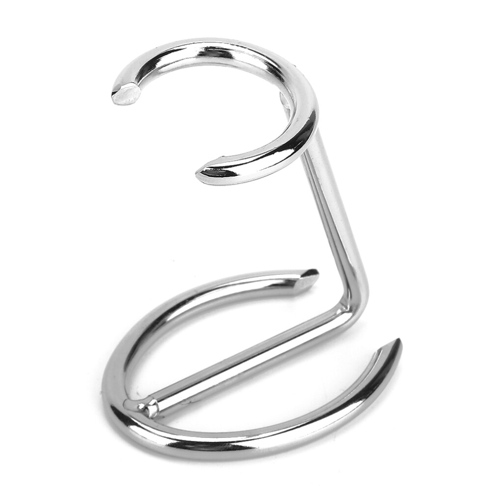 Stainless Steel Men Shaving Brush Stand Razor Holder for Salon Home Travel