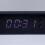 Car Digital Clock Solar Powered Black LED Display 500mAh Battery 3