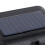 Car Digital Clock Solar Powered Black LED Display 500mAh Battery 14