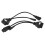 8pcs Car OBD2 Diagnostic Tool Adapter Cables for Delphi DS150E 10
