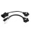 8pcs Car OBD2 Diagnostic Tool Adapter Cables for Delphi DS150E 15